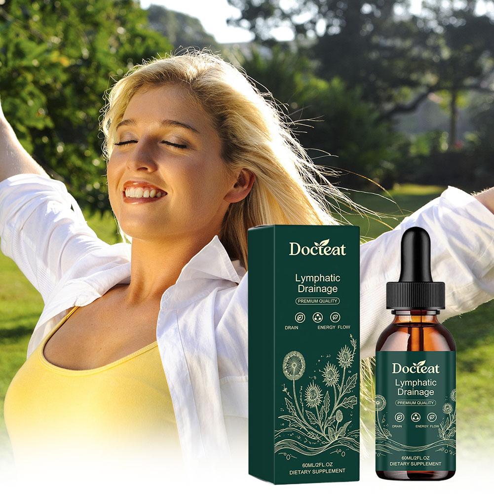 Herbal And Wellness - ยาสมุนไพรดรอปส์ ด็อกทีท ลิมพาติก ดรายเอจเจอร์ ขนาด 60