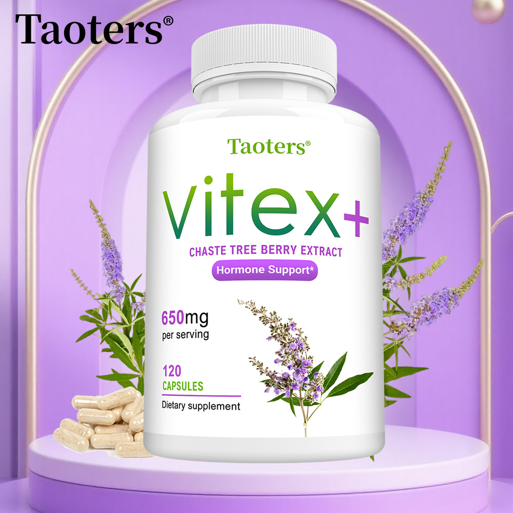 Tulsi Holy Basil - สารสกัดจาก Vitex Berry, อาหารเสริมสมุนไพรสมบูรณ์สําหรับวัยหมดประจําเดือนของผู้หญิง, ปรับปรุงผิว, ควบคุมอารมณ์,
