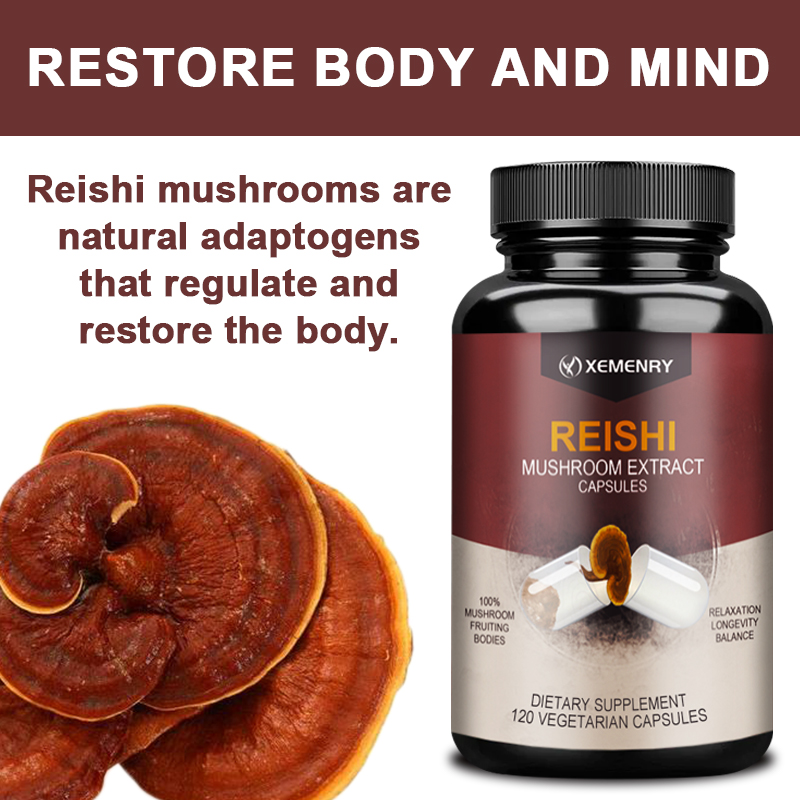 Reishi Capsules - บรรเทาความเค - Tulsi Holy Basil บทวิจารณ์และราคา