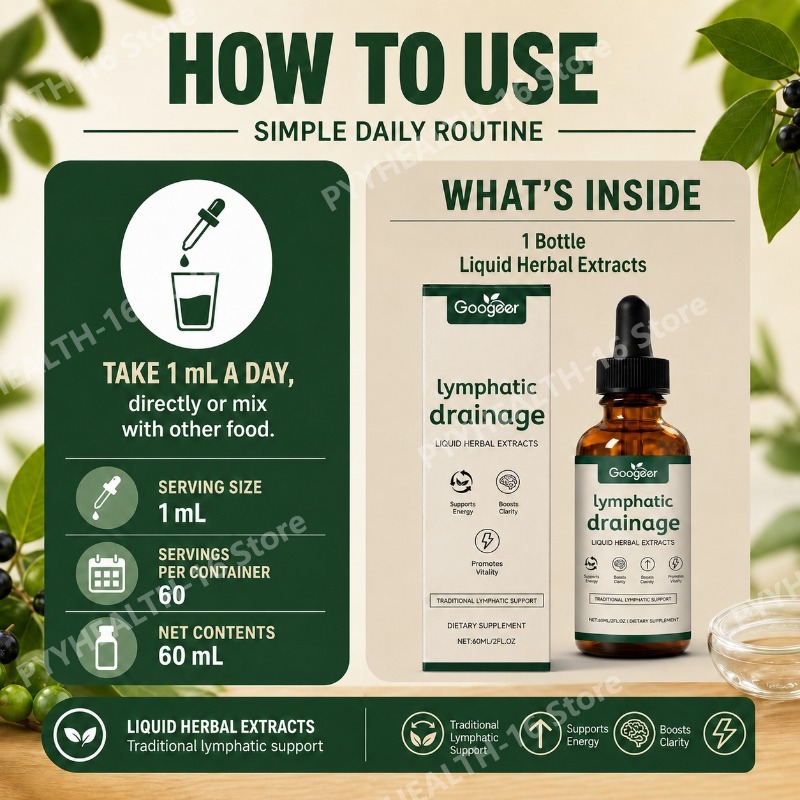 หยดสมุนไพรบำรุงระบบน้ำเหลือง ผ - Herbal Wellness Formula บทวิจารณ์และราคา