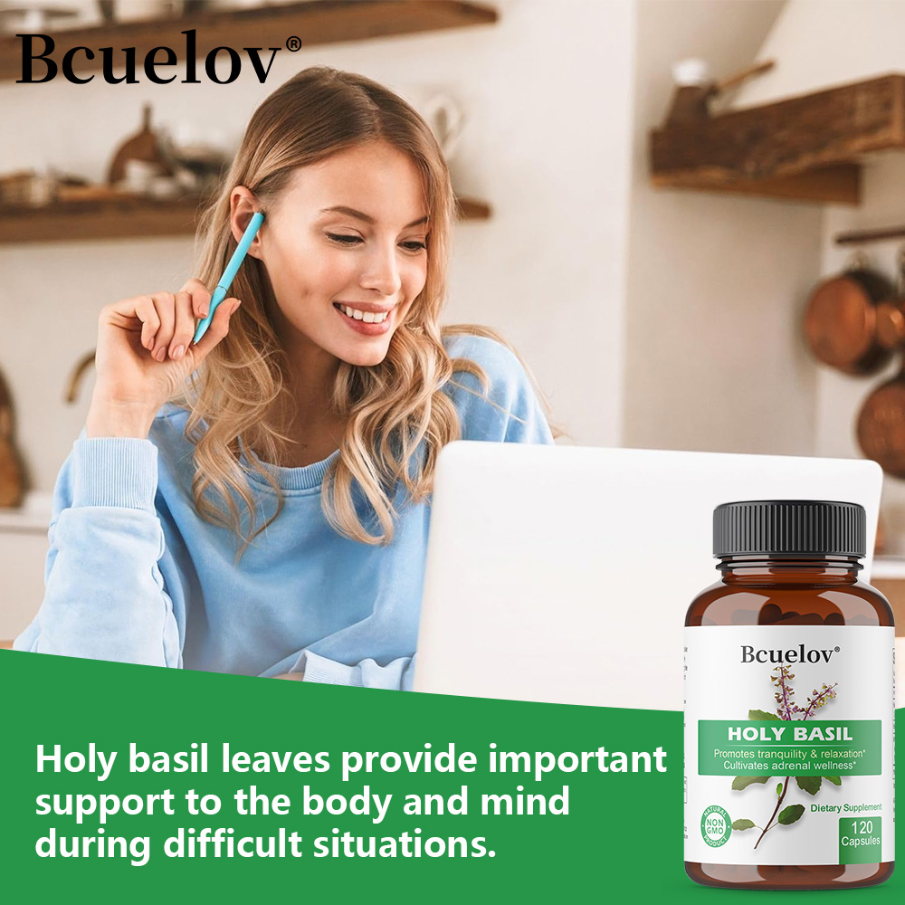 แคปซูลสารสกัดโหระพาฮอลลี่บาซิล - Tulsi Holy Basil บทวิจารณ์และราคา