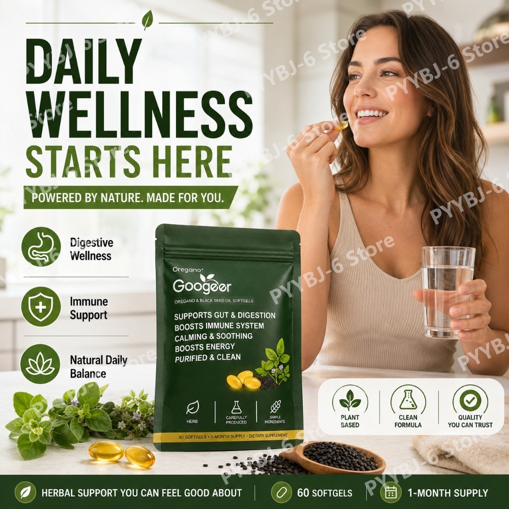 น้ำมันเมล็ดออริกาโนแบบซอฟต์เจล - Herbal Wellness Formula บทวิจารณ์และราคา